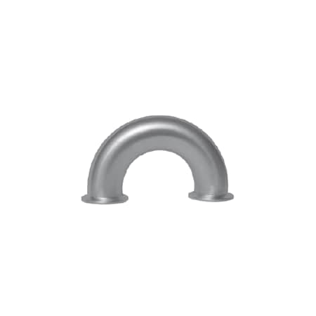 Sanitube Clamp 4", 180 degrees Return Bend, 316L 2UMP6-400